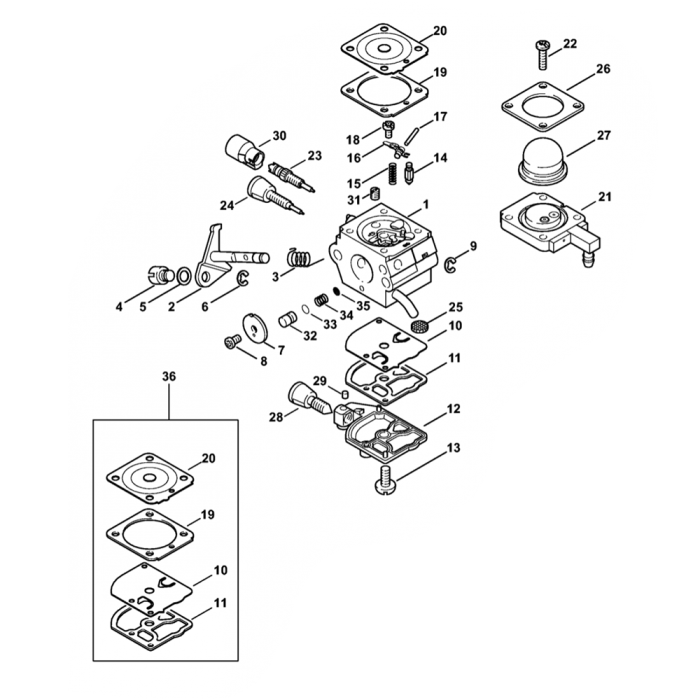 Stihl fs85 sale carburetor