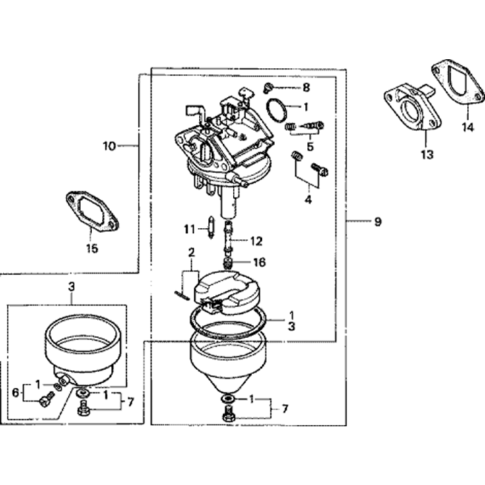 Carburetor parts on sale