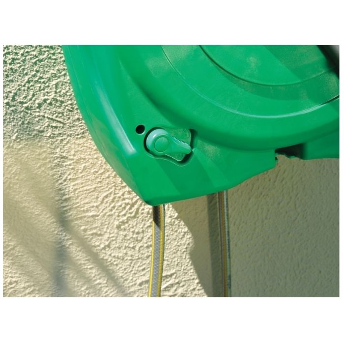 2496 Wall Mounted 40m Fast Reel + 40 Metres of 12.5mm Hose by