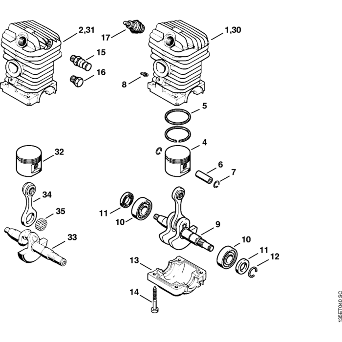 Stihl o21 clearance