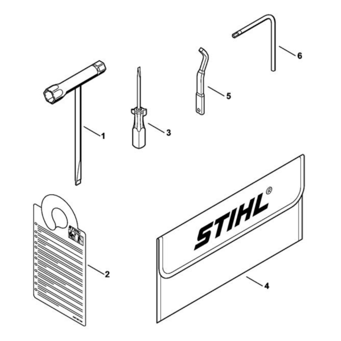 Tools for Stihl MS 194 T Chainsaw L&S Engineers