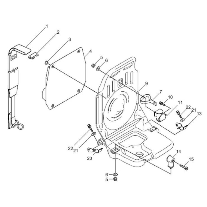 ECHO Throttle Lever Arm PB-580 PB-755 PB-770 PB-9010 C456000050 Genuine OEM