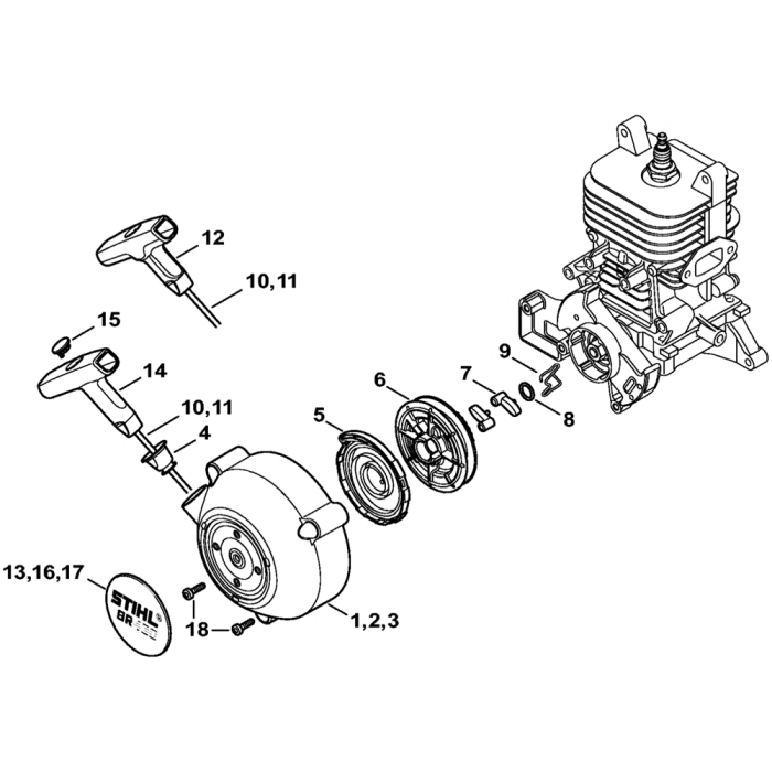 Stihl blower store br 430