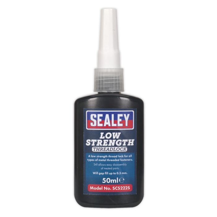 Thread Lock Low Strength 50ml Sealey Part No. SCS222S | L&S Engineers