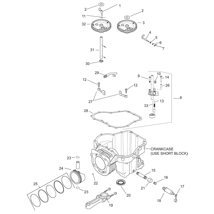 CrankCase for Kohler SV620 Engines L&S Engineers