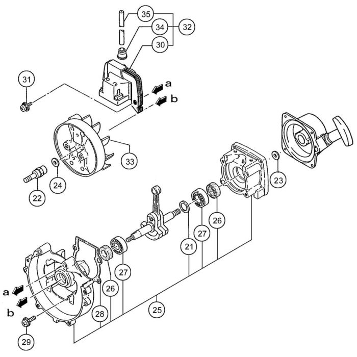 for Tanaka THB2510 Blower L&S Engineers