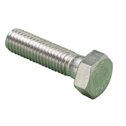 M16 x 100 A2 Stainless Steel DIN 931 Hexagon Head Bolt 25 Pack
