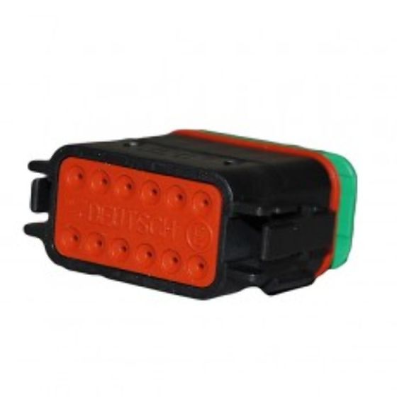 12 Way Female Deutsch DT Series Connector Wedgelocks X100 - 3-111-49