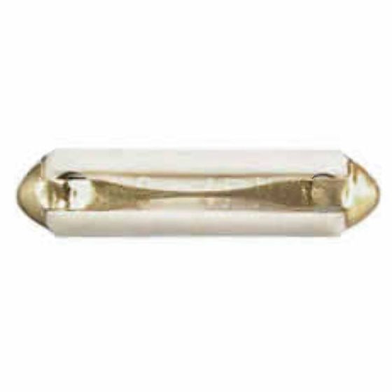 White 25mm Continental Type Fuse - 8A (Pack of 200) - 3-230-08