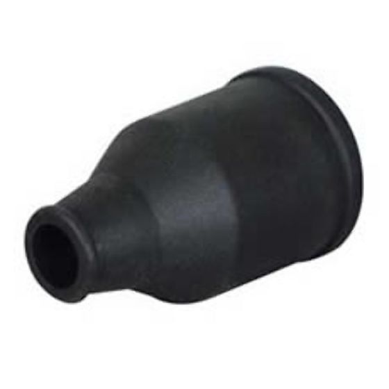 Black PVC Conduit End Cap for Convoluted Tubing - 22NW Single Outlet - Each - 5-326-93