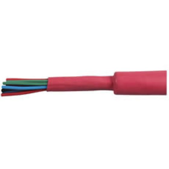 Red Heat shrink Polyolefin Tubing - 12.7mm x 5m - 0-333-62