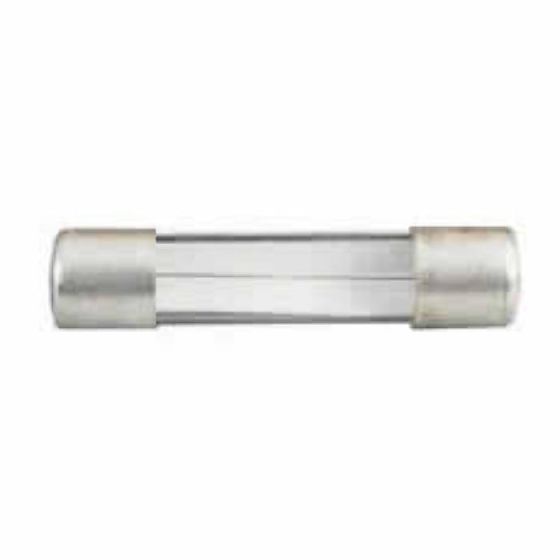 25mm Flat-Ended Glass Fuse - 15A Continuous 30A Blow - Box 200 - 3-354-30