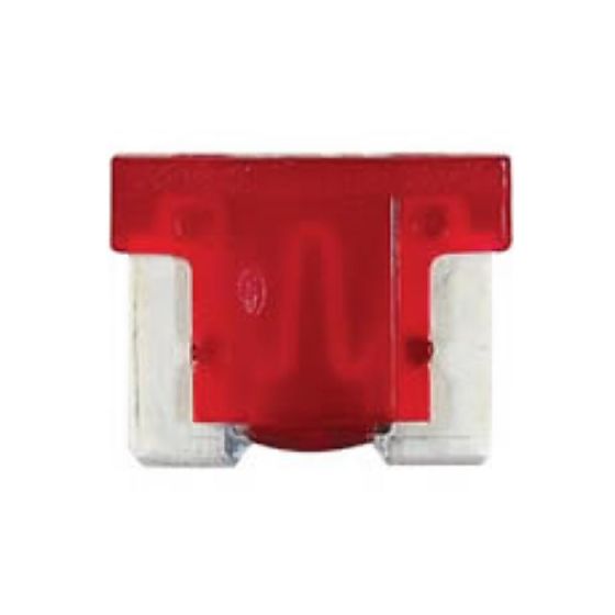 Grey Low Profile Mini Blade Type Fuse - 2A (Pack of 10) - 0-371-02