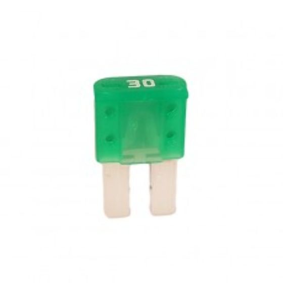 Green Micro 2 Blade Type Fuse - 30A Pack of 50 - 1-376-83