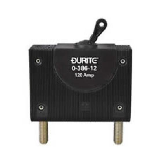 Panel Mounted Toggle Actuated Circuit Breaker - 100A, 12/24V - Each - 0-386-10