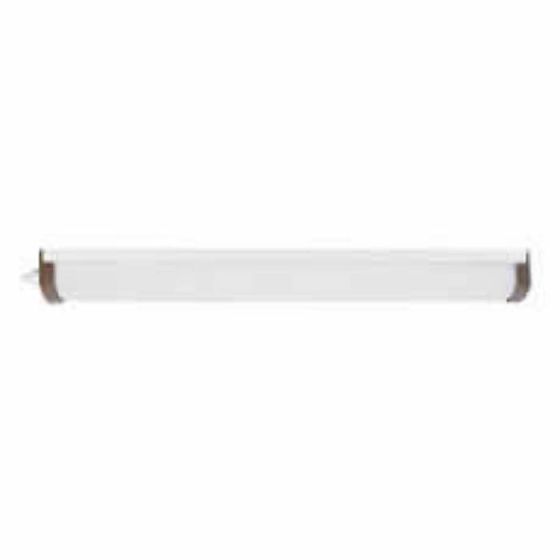 Low Profile Fluorescent Lamp in White Stove Enamelled Steel - 12V 13W - Each - 0-413-00