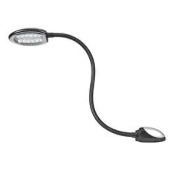 White/Red LED Map Reading Lamp - 12V - Each - 0-669-13