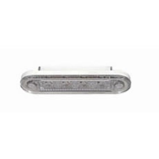 White 4 LED Interior Lamp - 12/24V - Each - 0-680-10