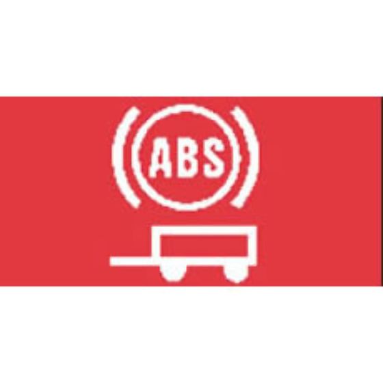 Red Trailer ABS Warning Rocker Switch Lens - bottom half - Each - 5-792-31