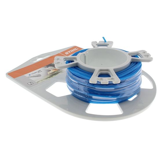 Carded Quiet line blue - 1.6mm x 19m - Genuine Stihl OEM No. 0000 930 2415