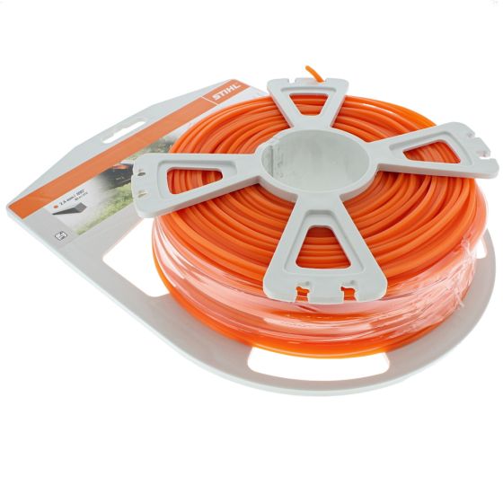Mowing Line 2.4mm x 83 m, Orange Square Section for Stihl  - 0000 930 2641