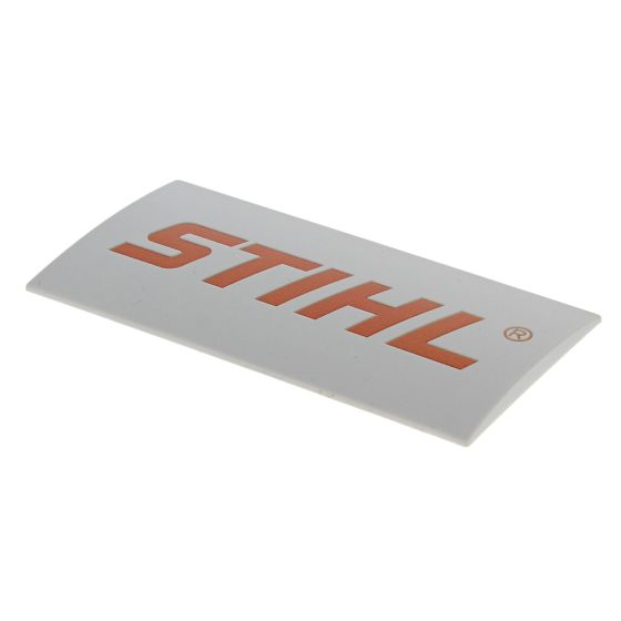 Stihl Brand Nameplate fits Stihl RM 2.0 RT, RM 248.0 Mowers - Genuine Part - 0000 967 1001