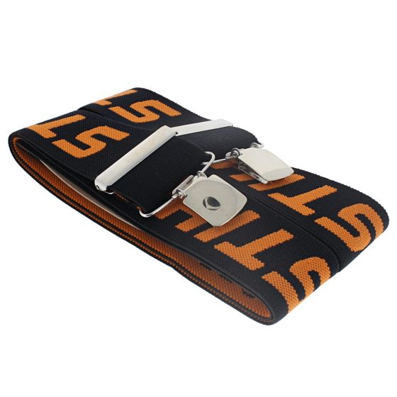 Black & Orange Clip On Braces 130cm For Trousers - OEM No. 0000 884 1576