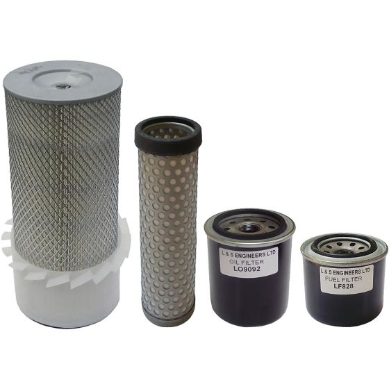 Filter Service Kit for Kubota KX91-2 (S/N post 55136) Mini Digger/Excavator
