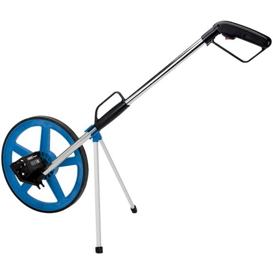 Distance Measuring Wheel with Adjustable Handle by Draper Tools