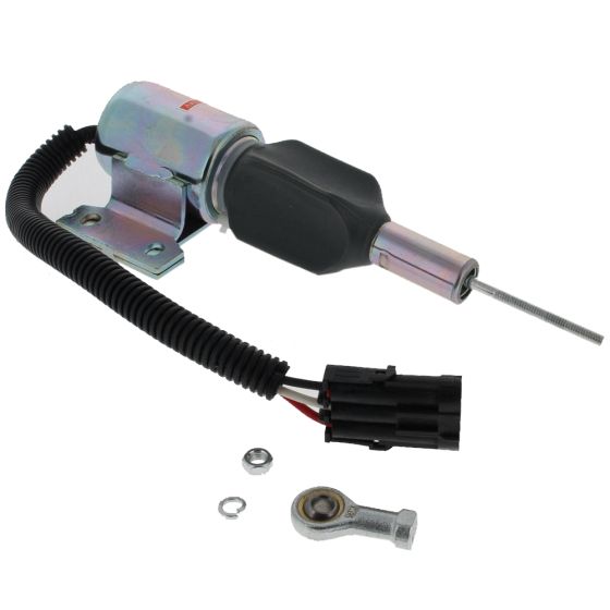 Stop Solenoid for Hyundai R220-5, R210-3, R220-5 Excavator - Replaces 3932530