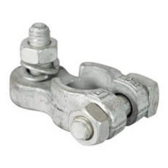 Negative Battery Lighting Terminals with Vertical 5/16" Whit Stud - Each - 6-100-01