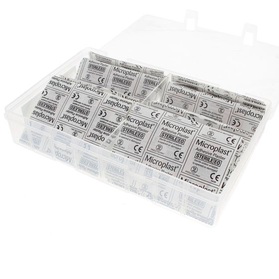 Adhesive Plasters Assorted Fabric & Waterproof for First Aid Treatment