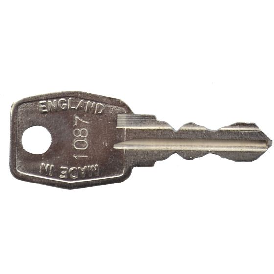 Key (1087) Replacement Door Key for JCB 803 & 804 Midi Excavator