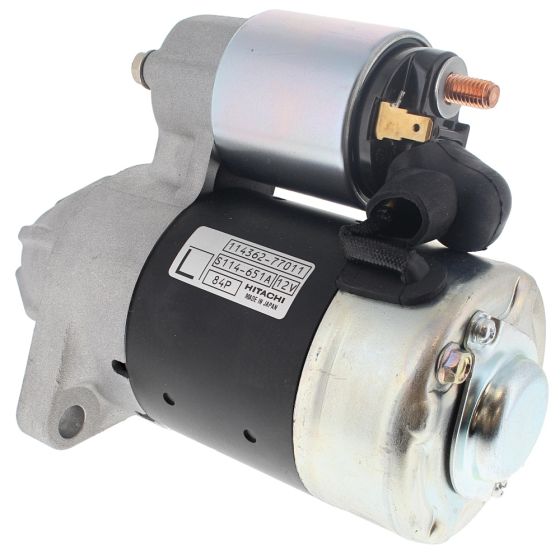 Starter Motor fits Yanmar L40AE, L48AE Engines - 114362-77011