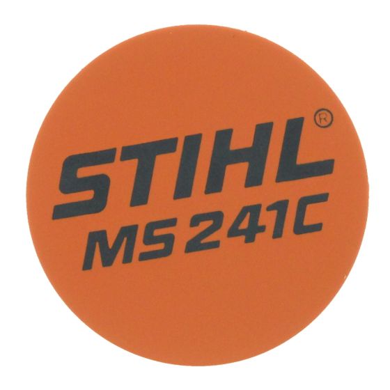 Model Plate for Stihl MS241C Chainsaw - 1143 967 1530