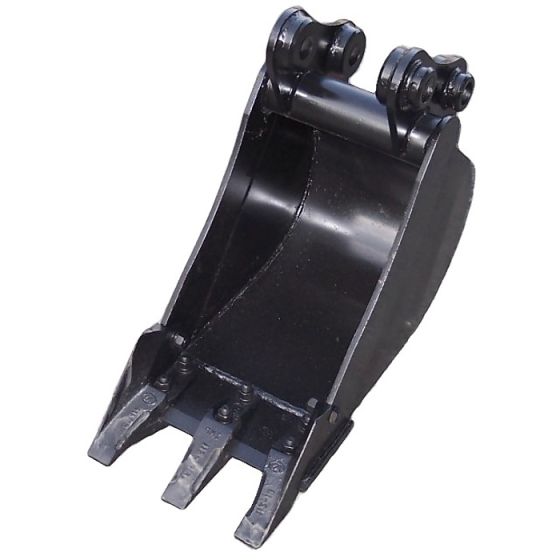 12" Bucket c/w Teeth for Kubota KX61, KX61-2, KX61-3, U20-3, U25-3