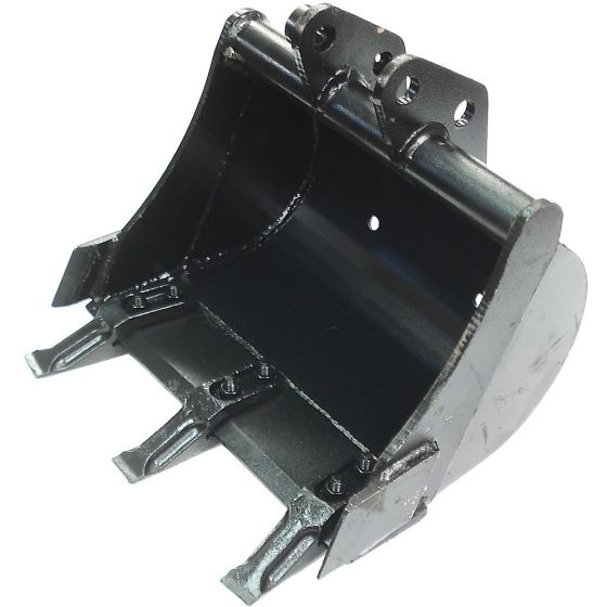 30" Bucket c/w Teeth for JCB 3CX, 805.2, 8080 Mini Excavators