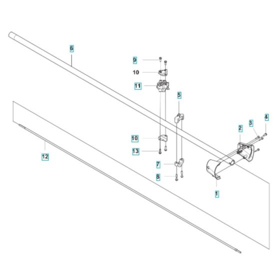 Shaft Assembly for Husqvarna 122R