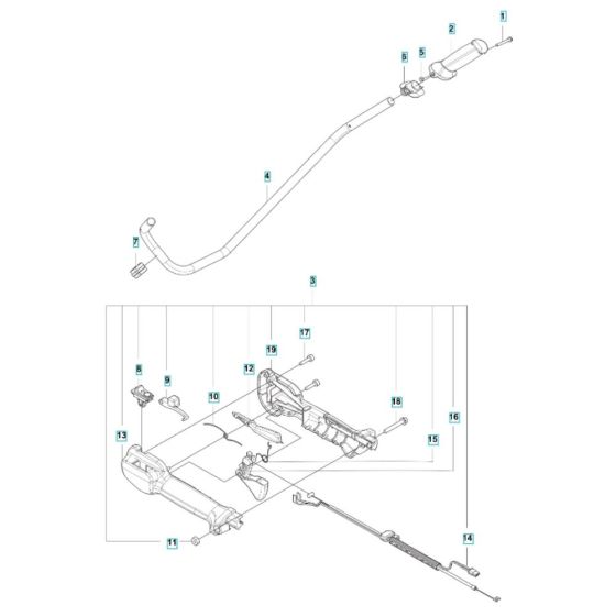 Throttle Assembly for 122R