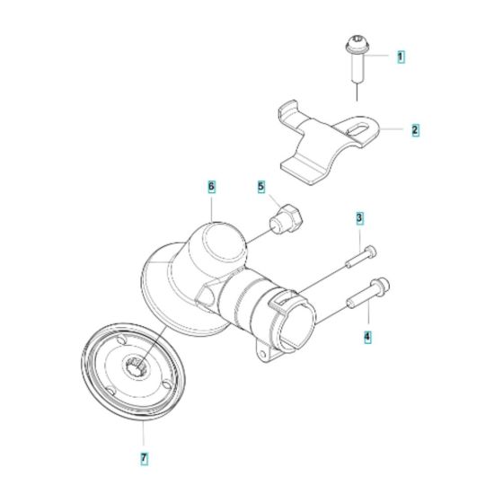 Bevel Gear Assembly for 122R