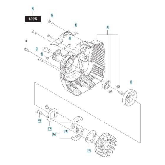 Clutch Assembly for 122R