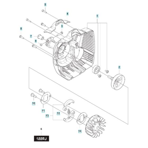 Clutch Assembly for 122RJ