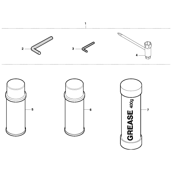 Husqvarna 123 HD60 Accessories