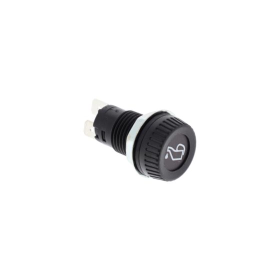 Red Oil Pressure Warning Light for 17mm diameter hole - Requires 9mm BA9s Bulb Maximum 2W - Each - 0-609-53
