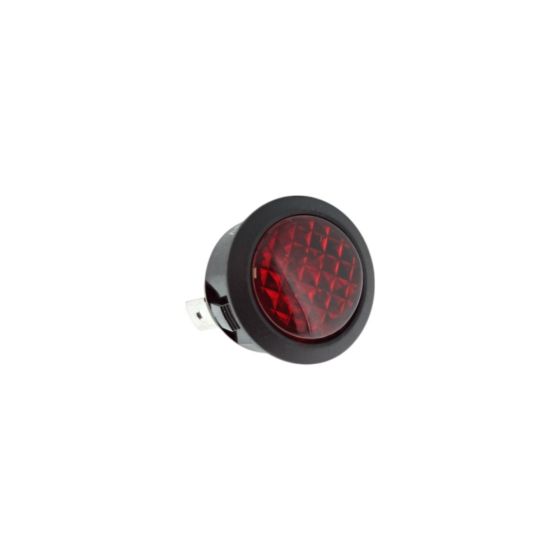 Red LED Warning Light for 20mm diameter Panel Hole - 12/24V - Each - 0-607-35