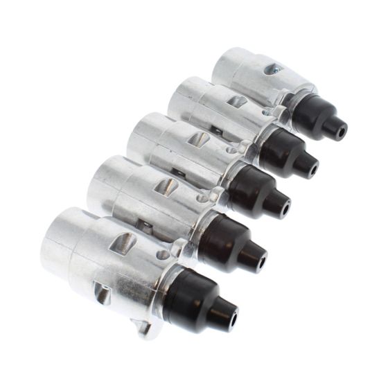 Metal Caravan Plug - 12 Volts with 7 Pin conforms to ISO 3732 (Pack of 5)