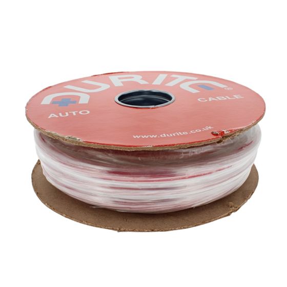 Red Copper Core PVC Starter Cable - 60mm x 10m - 0-983-05