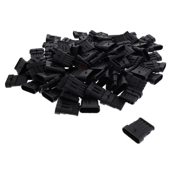 Durite Superseal 1.50mm Male Blade Housing - 5 Way (100 Pack) - 3-011-55