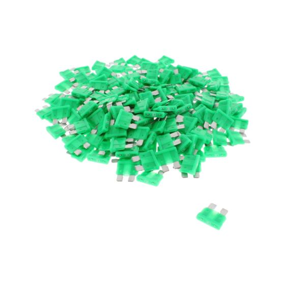 30 Amp Blade Type Fuse - Green (Pack of 200) - OEM No. 3-375-30