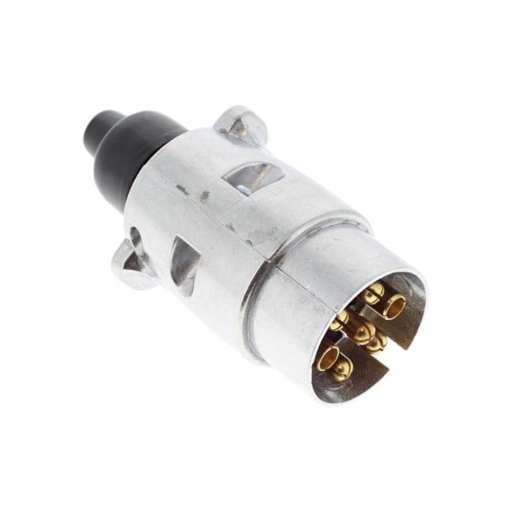 12V Metal Caravan Plug with 7 Pin (Conforms to ISO 3732) - 5-692-66